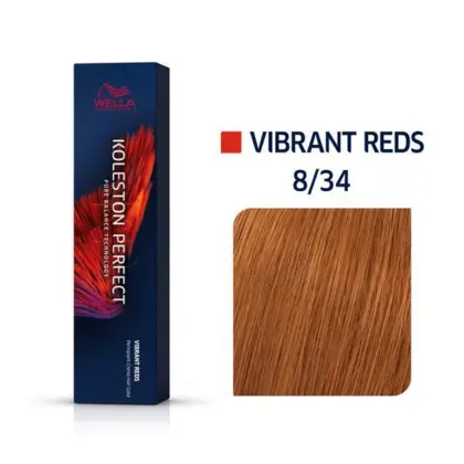 Colora��o Wella Koleston Perfect Vibrant Reds 8/34