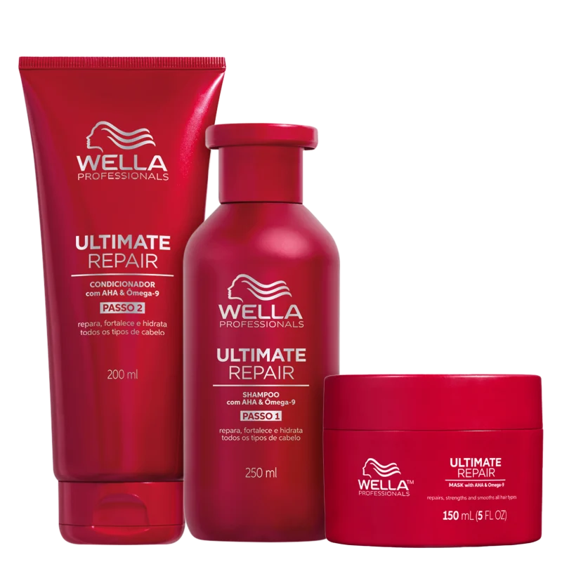 Kit Wella Professional Ultimate Repair Trio (3 Produtos)