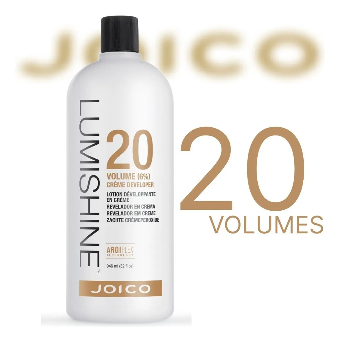 Joico Agua oxigenada Lumishine Creme 20 Vol 6% 946