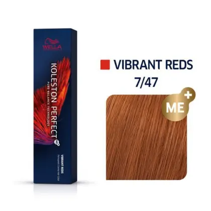 Colora��o Wella Koleston Perfect Vibrant Reds 7/47