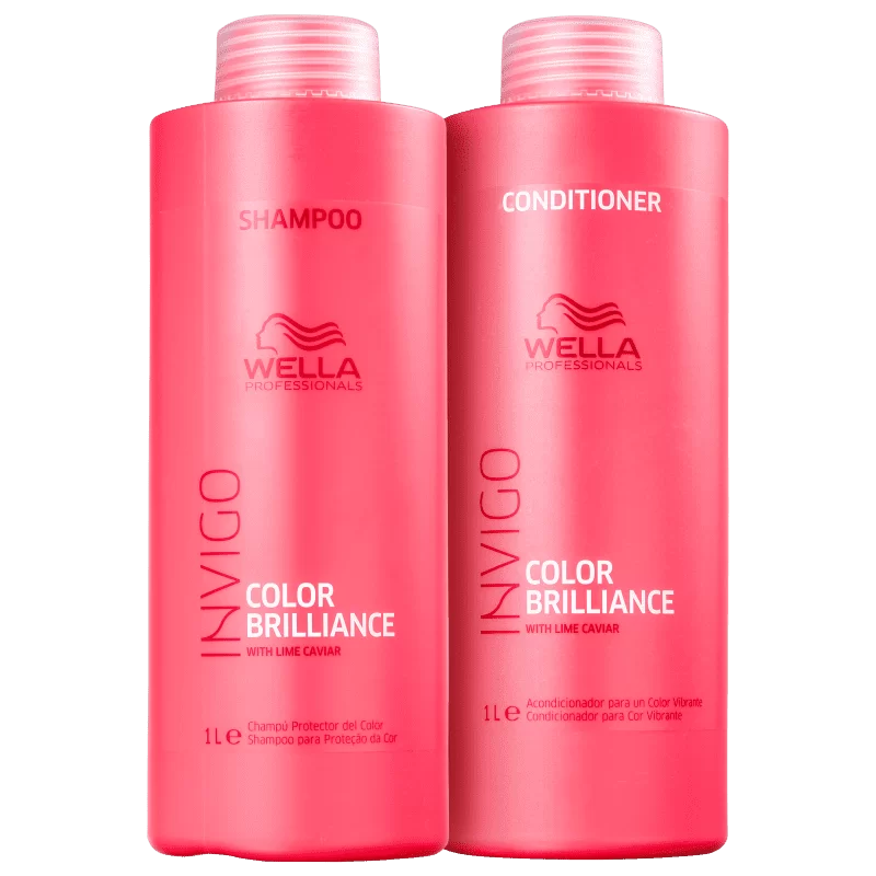 Kit Wella Professionals Invigo Color Brilliance Salon Duo (2 Produtos)